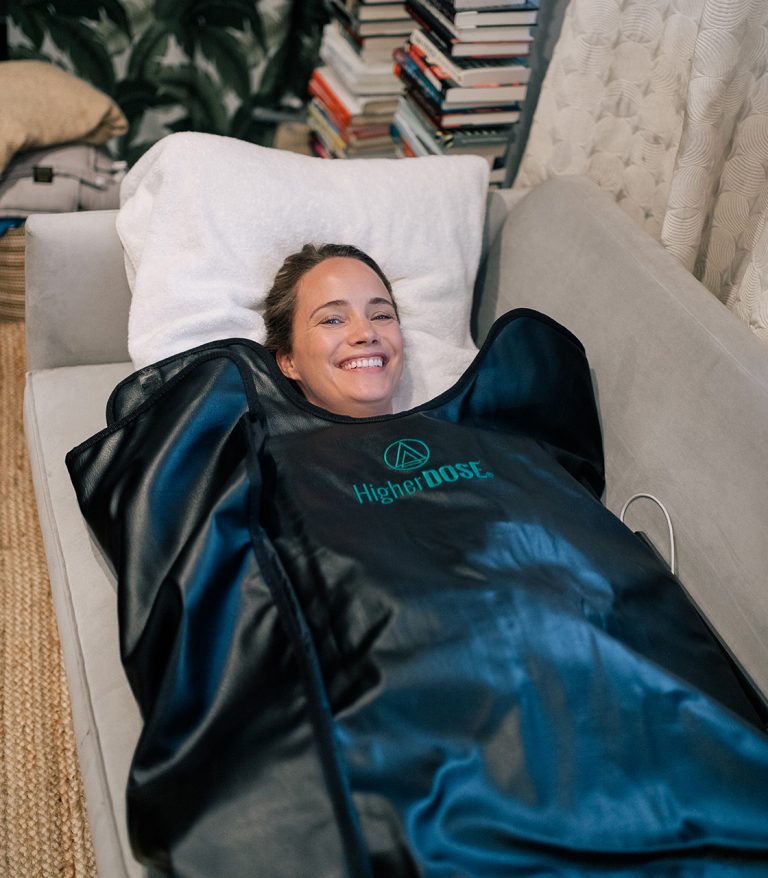 Higher Dose Sauna Blanket With The Perfect Detox The Biohack