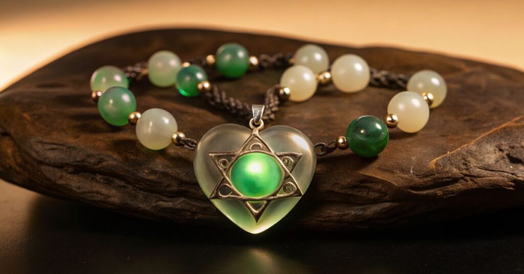 Green Moonstone and Its Connection to the Heart Chakra