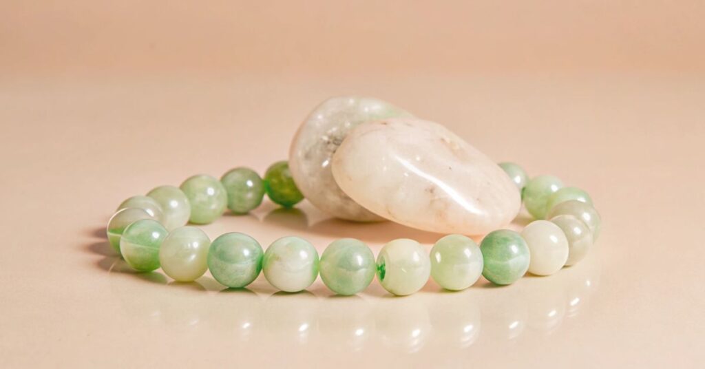 Green Moonstone for Stress Relief and Mental Clarity