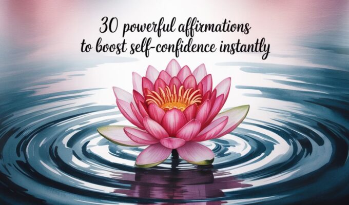 30 Powerful Affirmations To Boost Self-Confidence Instantly