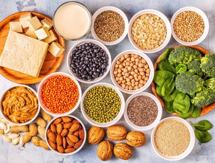 Plant-based protein sources for muscle gain