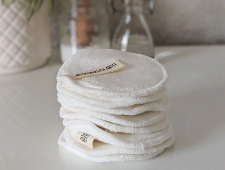 zero‑waste cotton pads reusable care