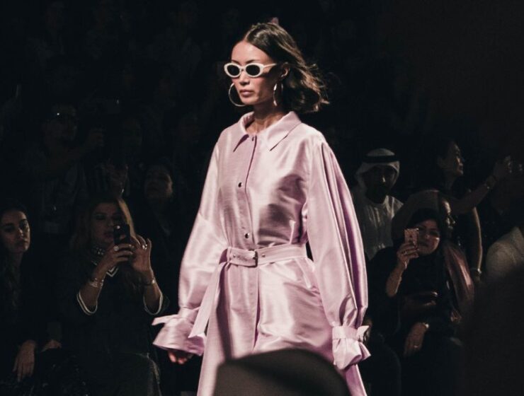 Virtual runway shows