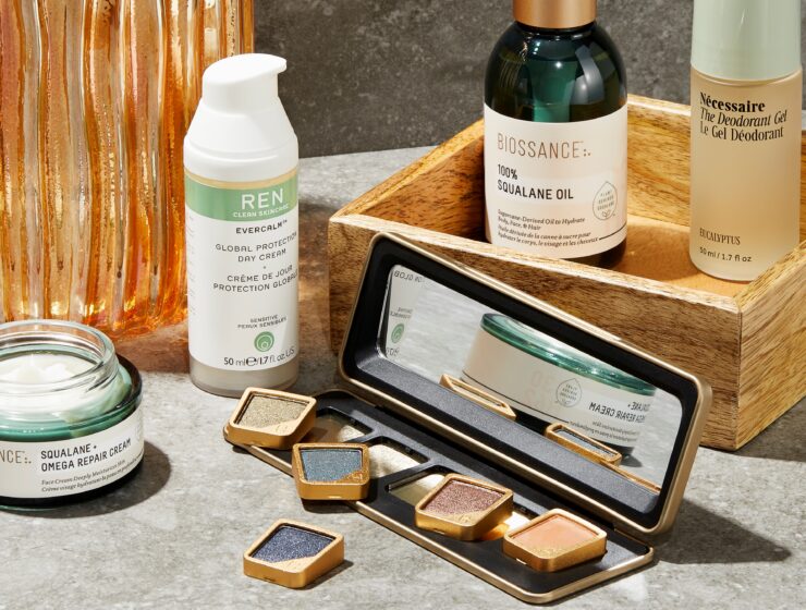 Eco-friendly packaging in sustainable beauty brands