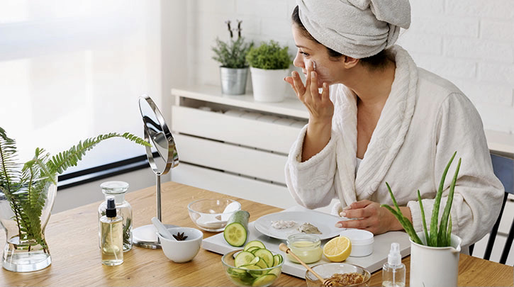 DIY skincare recipes using kitchen ingredients