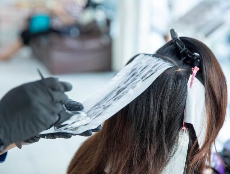 Hair care routine for color-treated hair