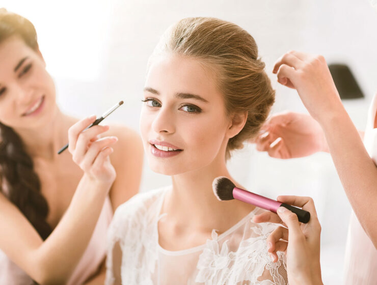 best beauty routine for brides before wedding day glow