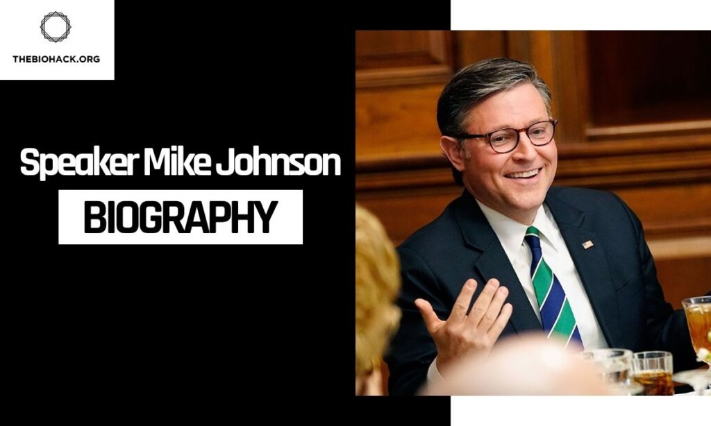 Speaker Mike Johnson Biography