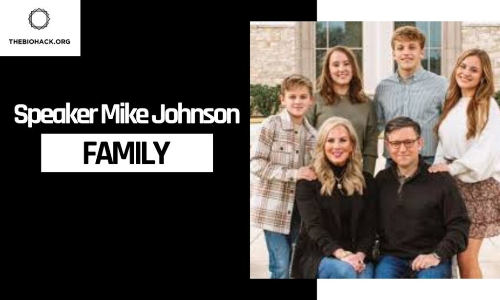 Speaker Mike Johnson Family