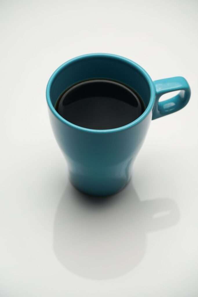 Morning coffee as part of a fasting routine, the way David drinks it during his eating window